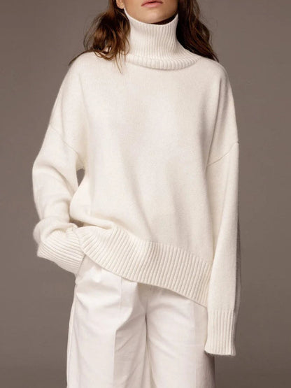 Soft Knit Oversized Turtleneck