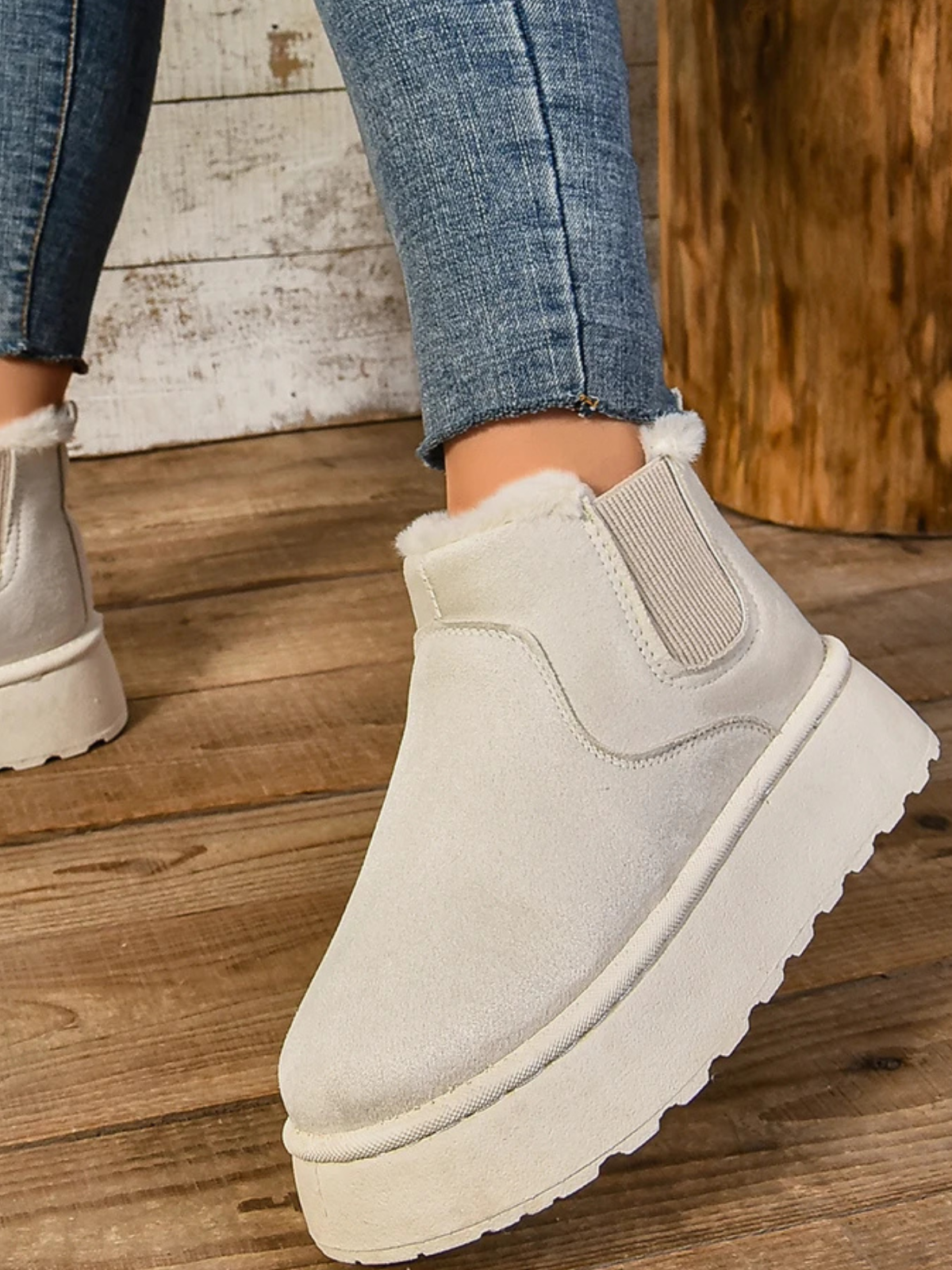 Cozy Platform Winter Flats