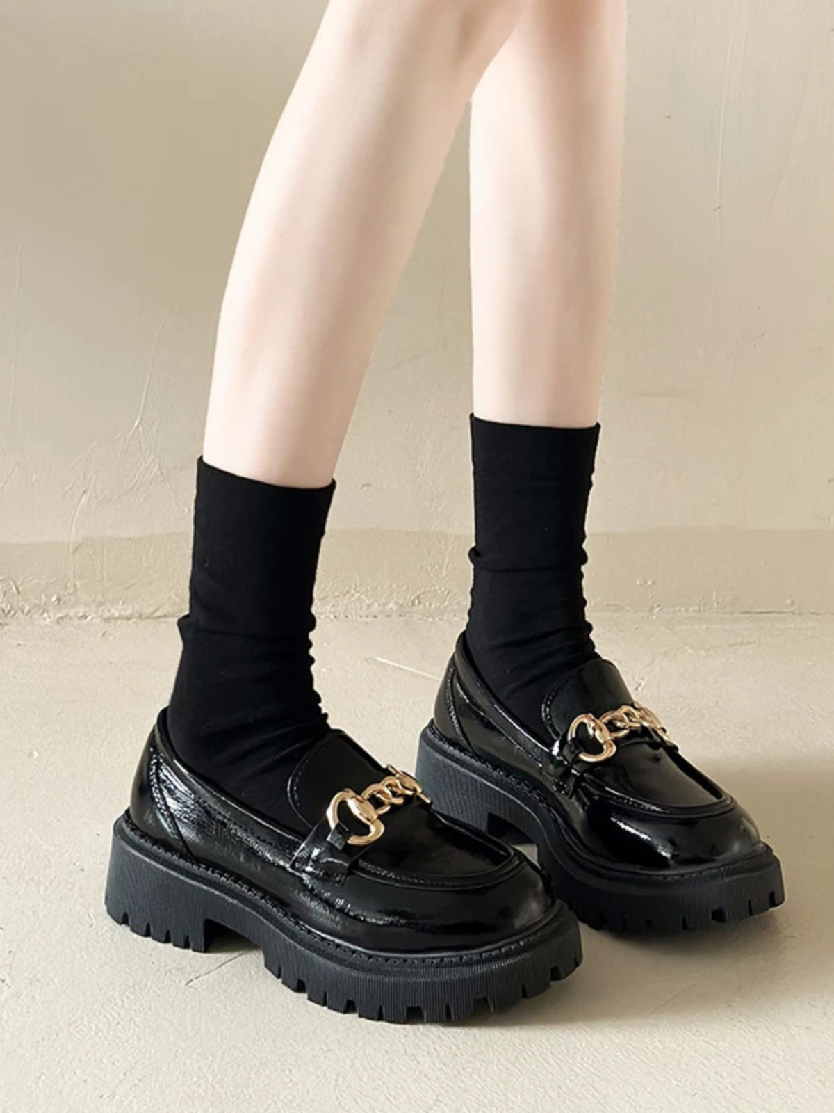 Casual Platform Loafers