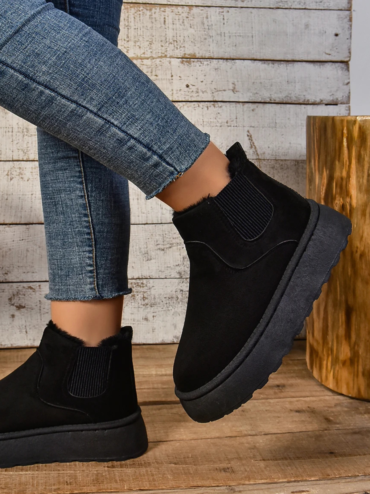 Cozy Platform Winter Flats