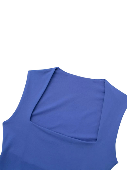 Sleeveless Square Neck Bodysuit