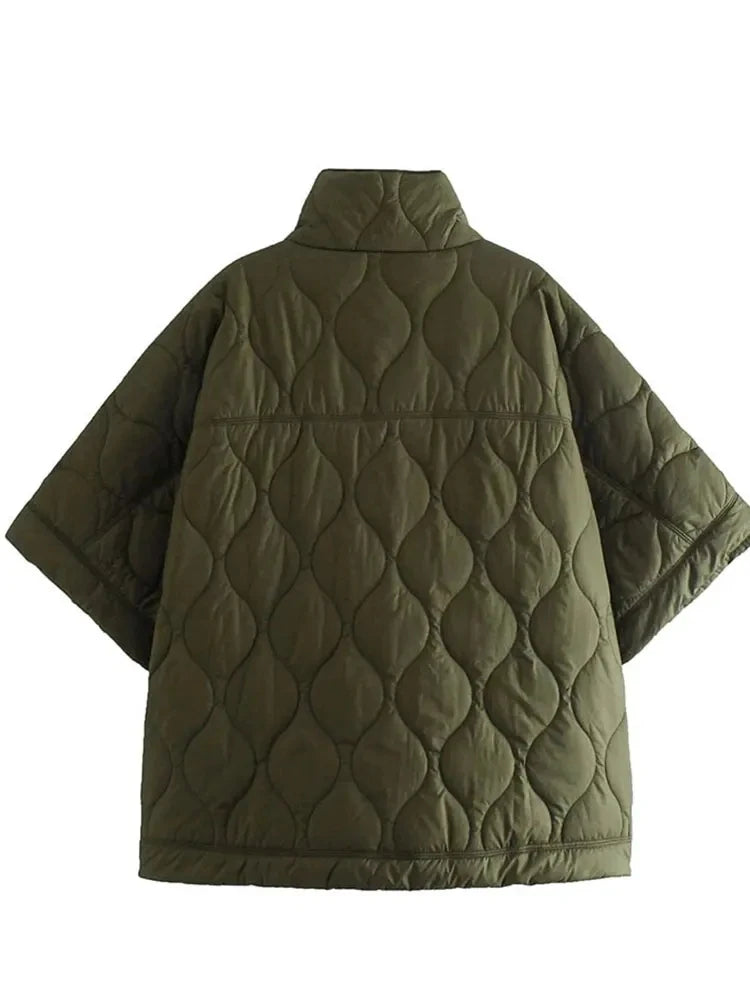 Quilted Waterproof Cloak