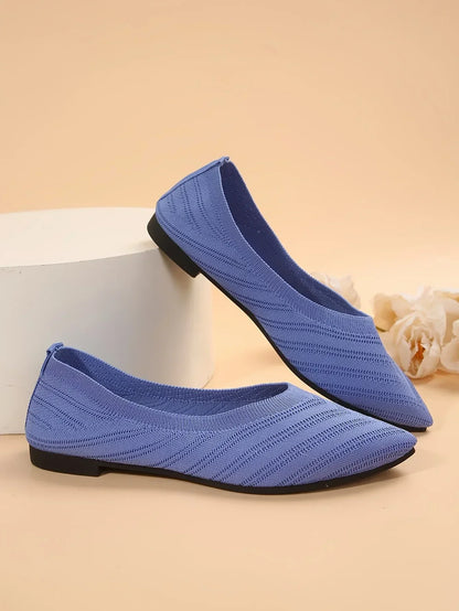 Pointed Toe Slip-On Flats