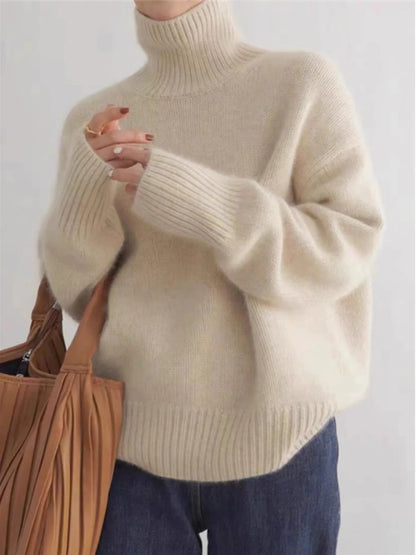 Relaxed Wool Knitted Sweater