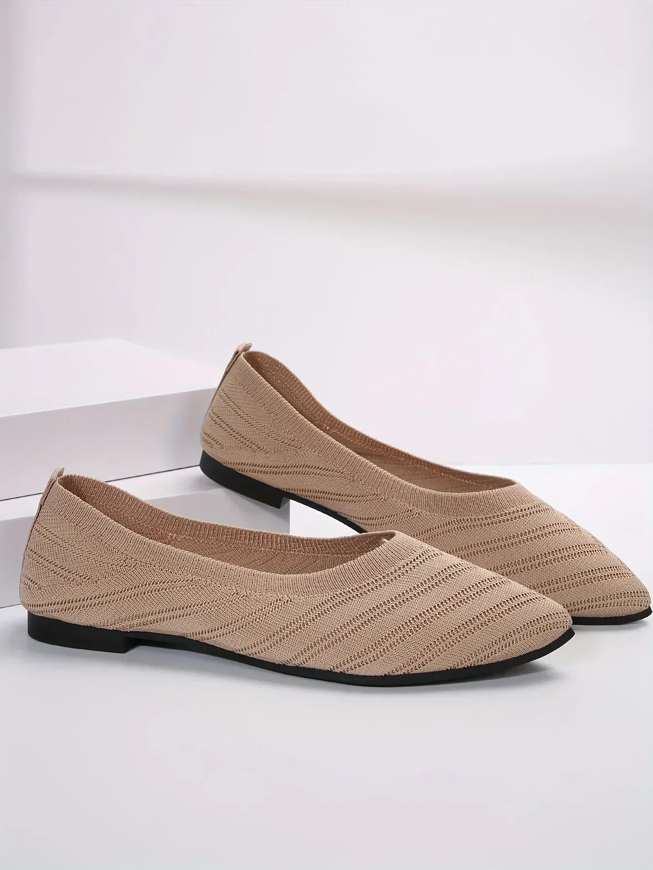 Pointed Toe Slip-On Flats